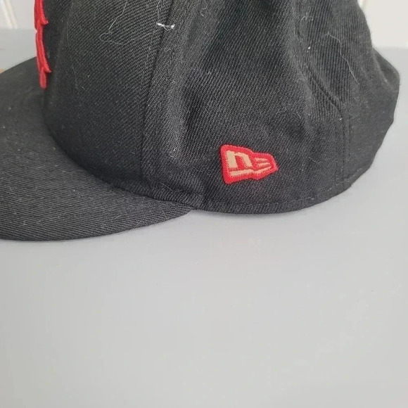 New Era MLB Boston Red Sox The League 9FORTY Adjustable Black Cap OS - Picture 4 of 7